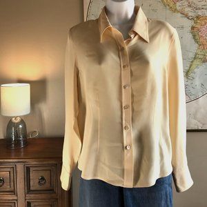 Talbots silk blouse